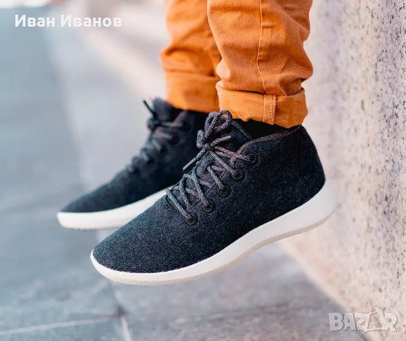водоотблъсквaщи Allbirds вълнени маратонки Mizzle 1119 NV1  номер 39 , снимка 1