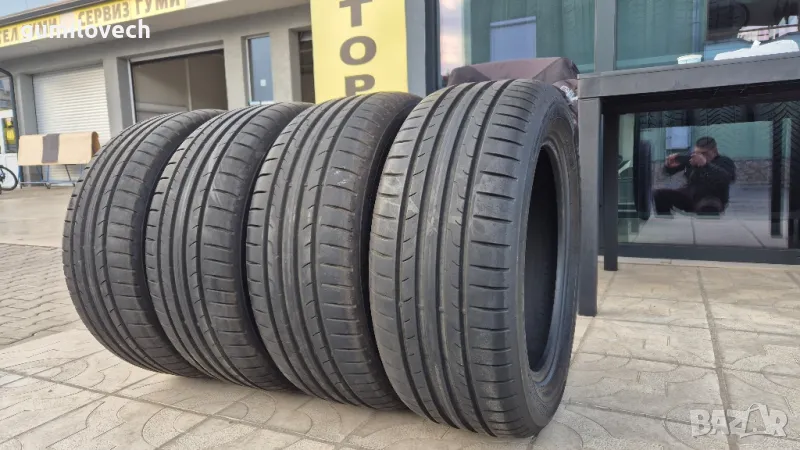 4бр.летни гуми 215/55/16 93V DUNLOP SPORT BLURESPONSE, снимка 1