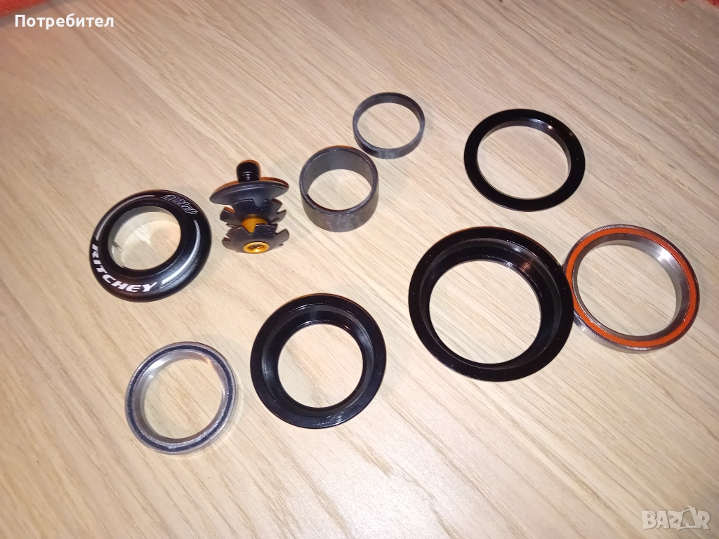 НОВИ headset/чашки Ritchey pro zero stack tapered, снимка 1