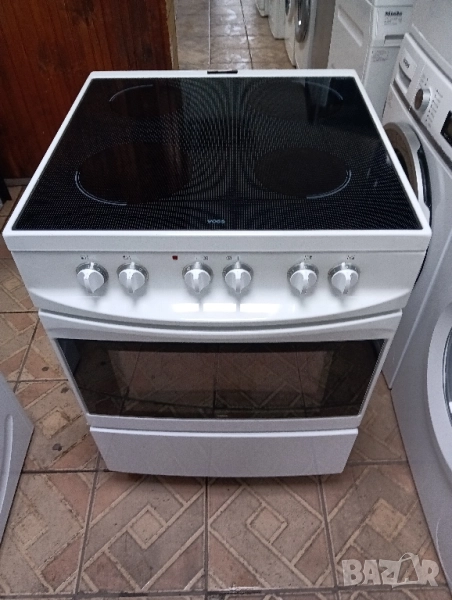 Свободно стояща печка с керамичен плот Voss с две години гаранция!, снимка 1