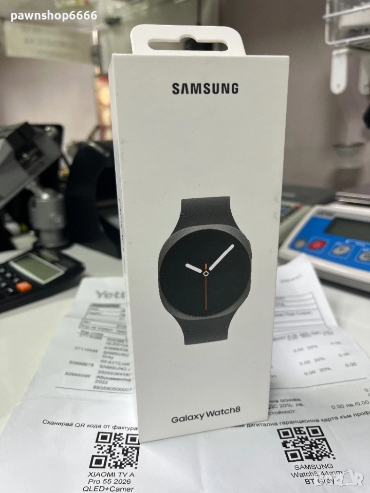 Samsung Galaxy Watch 8 L330 44mm Graphite, снимка 1