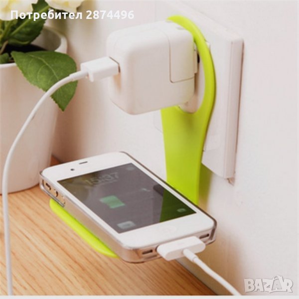 1848 Поставка за зареждане на телефон за контакт, снимка 1