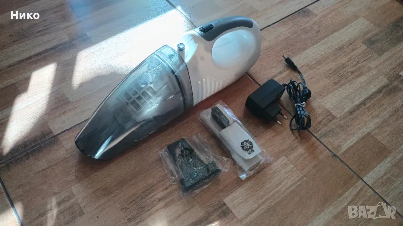 портативна прахосмукачка на батерия за кола или вкъщи- nass und trockensauger slx20el, снимка 1