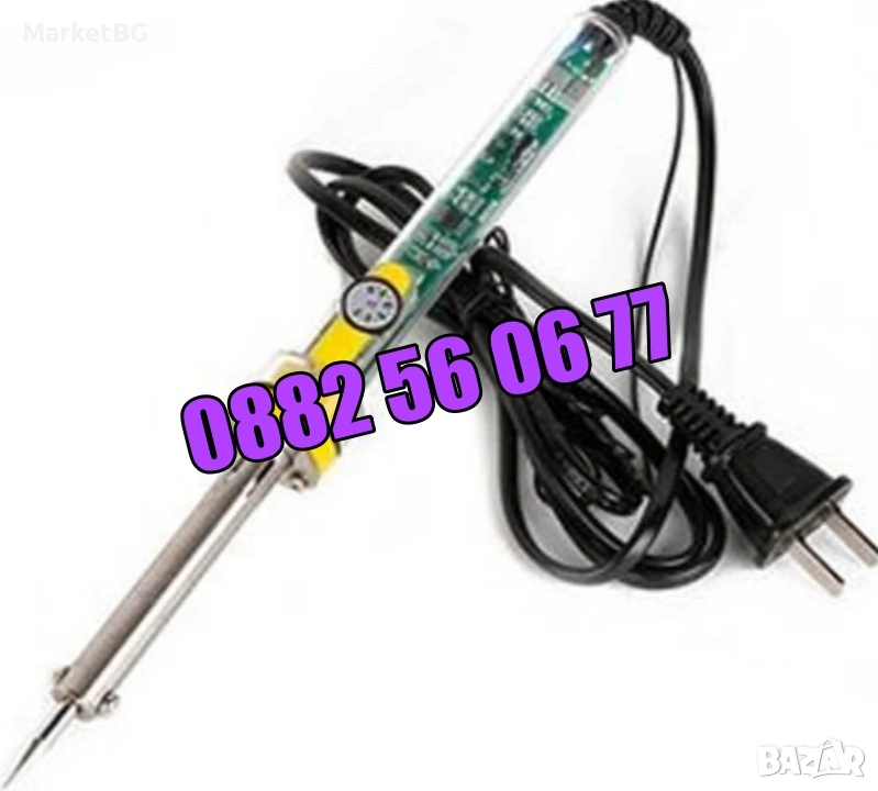 Поялник 60W с регулиране на градусите, снимка 1