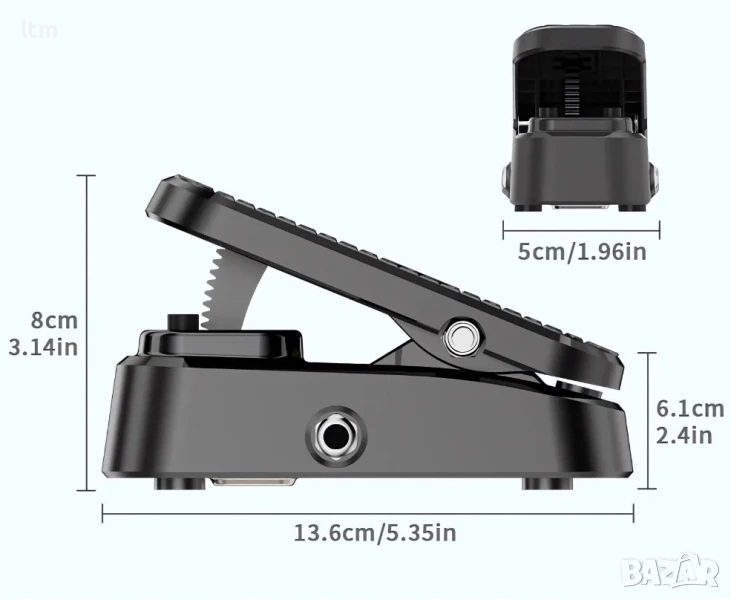 Волуме педал,педал за усилване., снимка 1