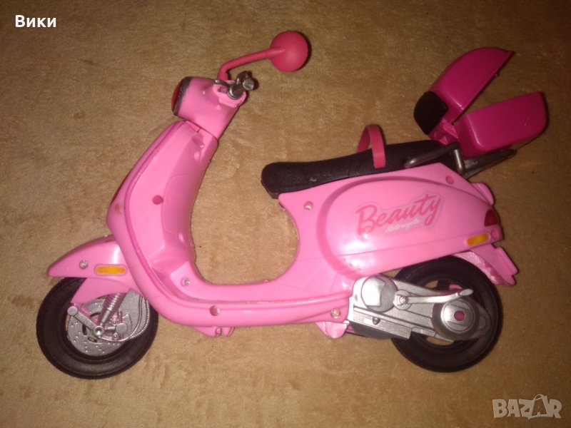  Ретро 2008 Barbie Pink Vespa Scooter Bike, снимка 1