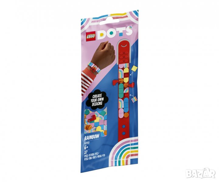 LEGO® DOTS™ 41953 - Гривна Rainbow, снимка 1