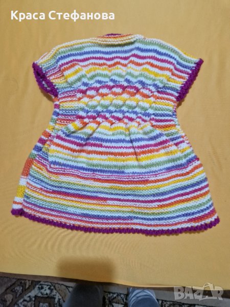 Ръчно изплатени детски елек , снимка 1