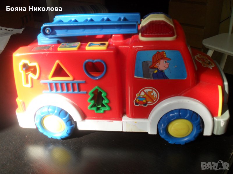 Голяма пожарна сортер със звук, снимка 1