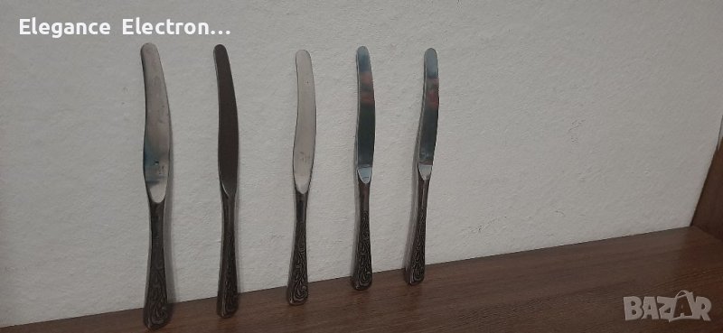 Ножове за хранене 5 бр. Нерж. , снимка 1