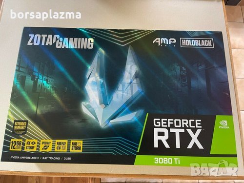 Чисто нови видеокарта ZOTAC GAMING GeForce RTX 3080 Ti AMP!, снимка 1