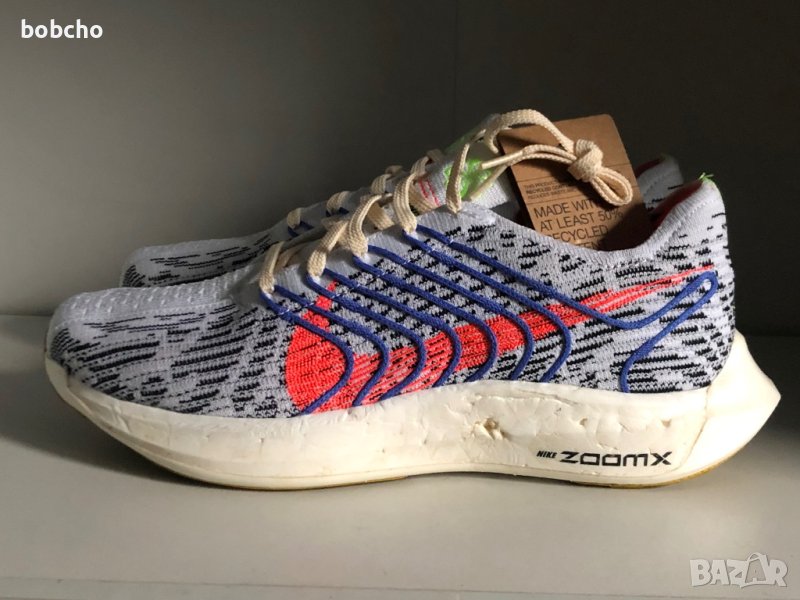 Nike Pegasus Turbo Next Nature Mens Running Shoes Platinum/Crimson DM3413 002, снимка 1