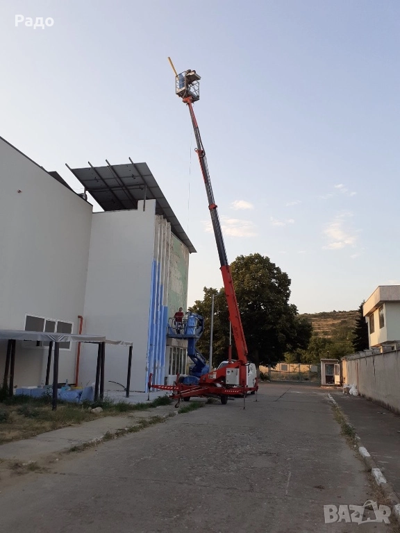 Вишка тип ремарке 19 м, снимка 1