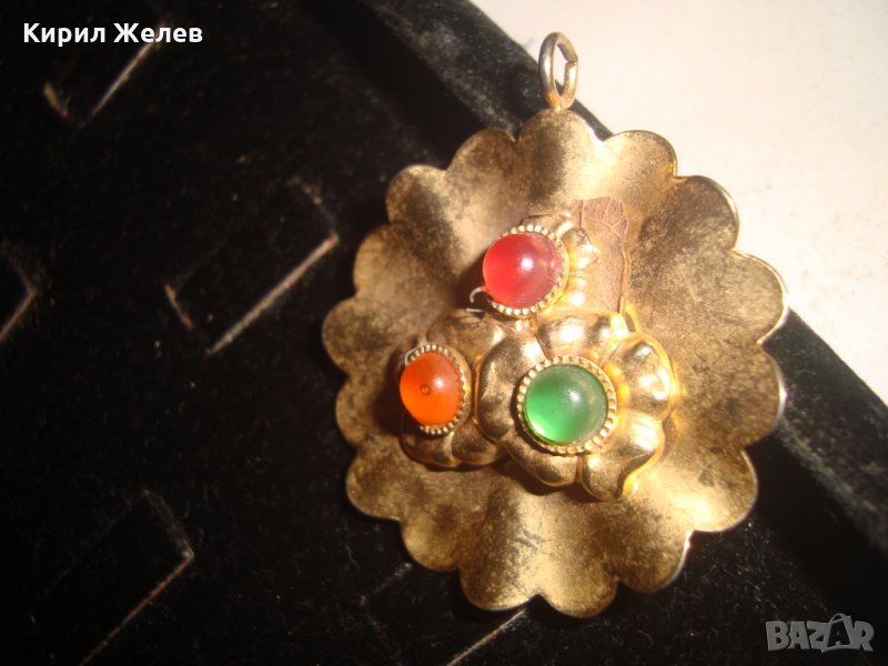 ПОЗЛАТЕН ВИНТИДЖ СТАРИНЕН МЕДАЛЬОН 17553, снимка 1