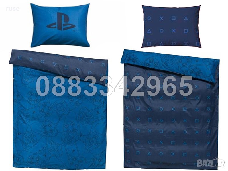 НОВИ! Спален комплект Playstation лицензиран 150х200см, снимка 1