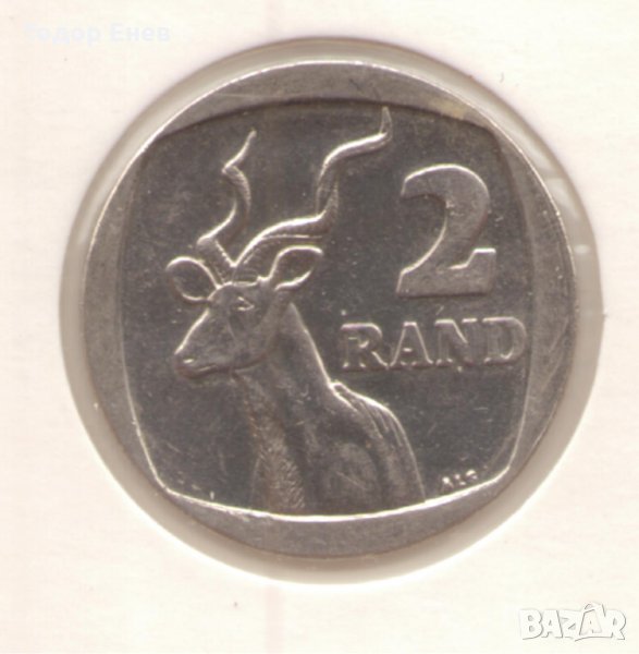 South Africa-2 Rand-2008-KM# 445-Aforika Borwa-South Africa, снимка 1