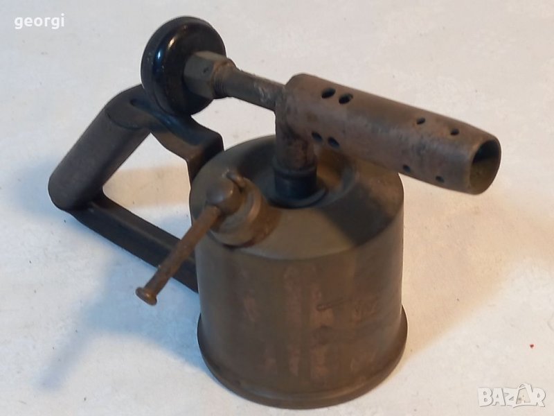 Стара френска бензинова горелка , снимка 1