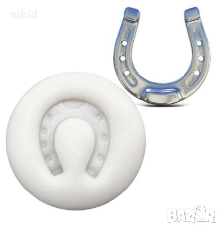 Мини подкова силиконов молд форма декорация и украса торта фондан бисквитки, снимка 1