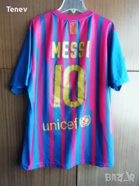 Barcelona Lionel Messi #10 Nike футболна тениска фланелка Барселона Меси размер L, снимка 1