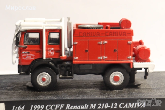 1:64 DEL PRADO??? RENAULT ПОЖАРНА КОЛИЧКА МОДЕЛ КАМИОН, снимка 2 - Колекции - 53339083
