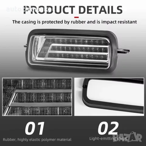 LED LED мигачи габарити Надфарници за Lada Niva, снимка 2 - Аксесоари и консумативи - 56054366