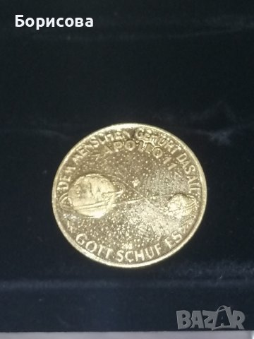 Юбилейна златна монета Apollo 11, снимка 9 - Нумизматика и бонистика - 37382654