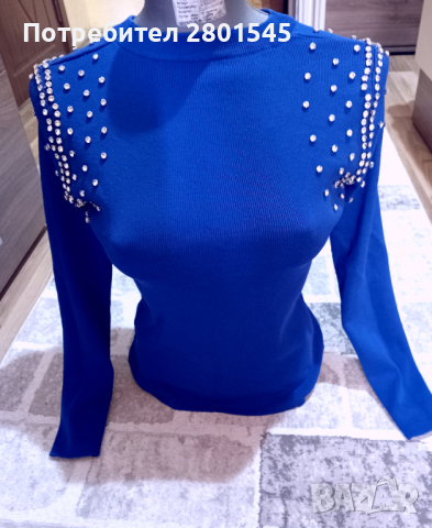 Дамски блузи, снимка 2 - Блузи с дълъг ръкав и пуловери - 44776017