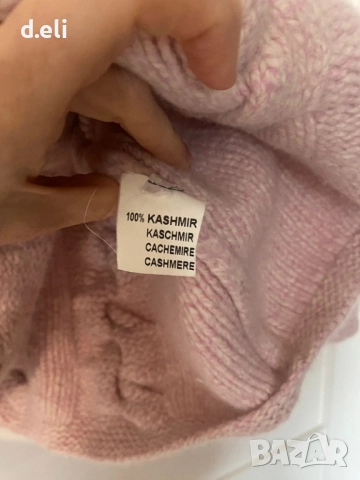 made in Italy. Страхотен Кашмирен дебел пуловер. Size M , снимка 5 - Блузи с дълъг ръкав и пуловери - 51756620