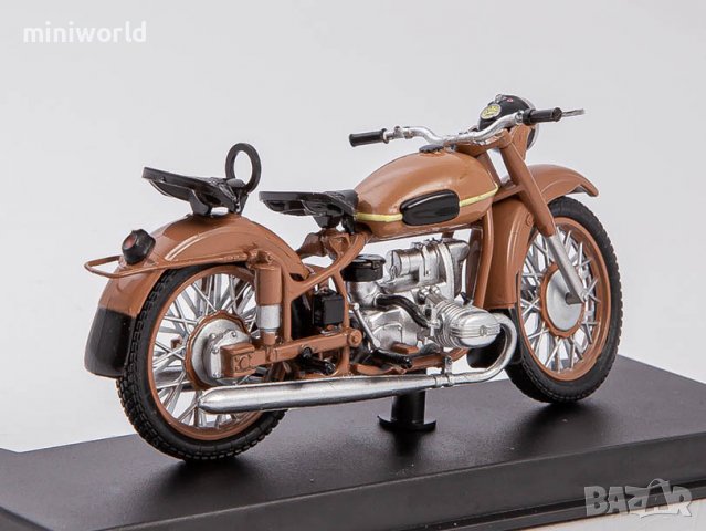 М-63 Урал-2 мотор - мащаб 1:24 на Наши мотоцикли моделът е нов в блистер, снимка 2 - Колекции - 37766223