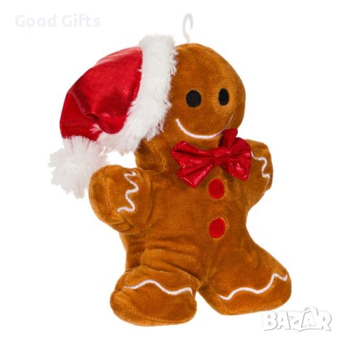 Плюшена играчка Коледна бисквитка, 20см, снимка 2 - Плюшени играчки - 42780894
