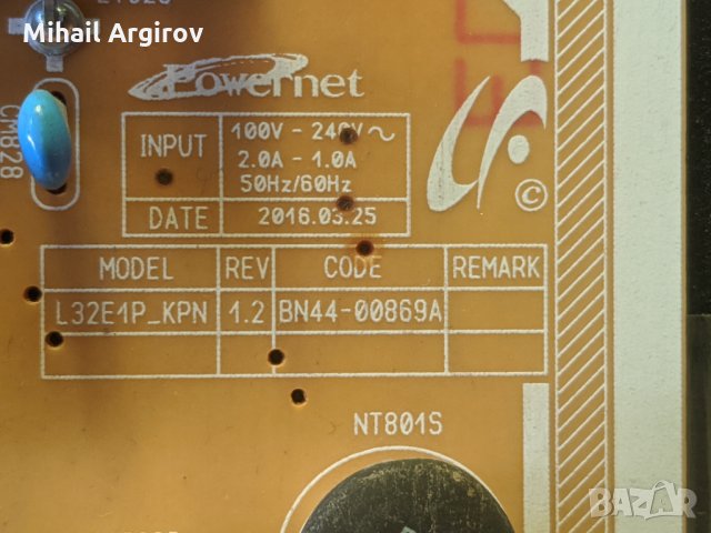 SAMSUNG UE32K5579SU-BN94-1094X-BN44-00869A-T550HVN08.3 Ctrl BD, снимка 6 - Части и Платки - 30435336