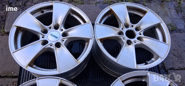 4бр ляти джанти 8J17 ЕТ43. 5x120. Alutec KBA47014. Свалени са от BMW...., снимка 10 - Гуми и джанти - 53979124