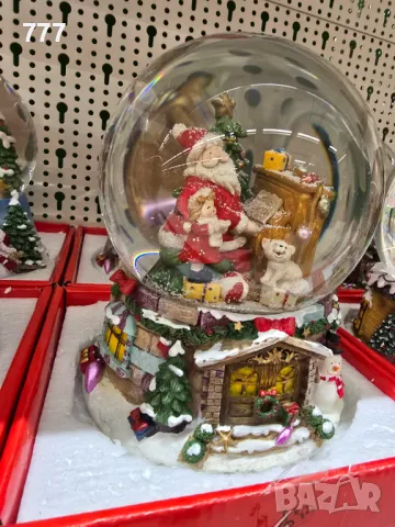 Коледни музикални преспапиета Дядо Коледа , снимка 7 - Декорация за дома - 48248523