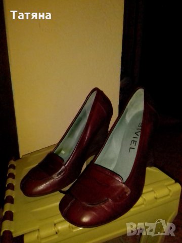 Елегантни дамски кожени обувки, снимка 2 - Дамски елегантни обувки - 34415024