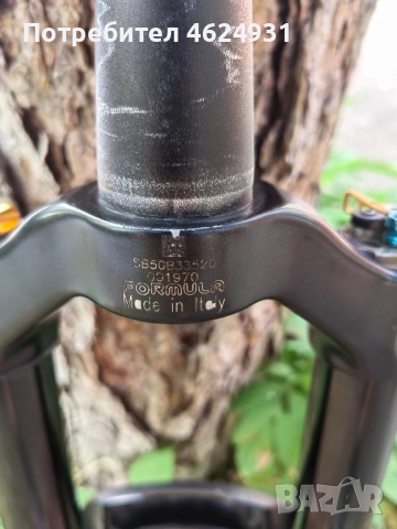 вилка formula 35 160mm , снимка 5 - Велосипеди - 52192551