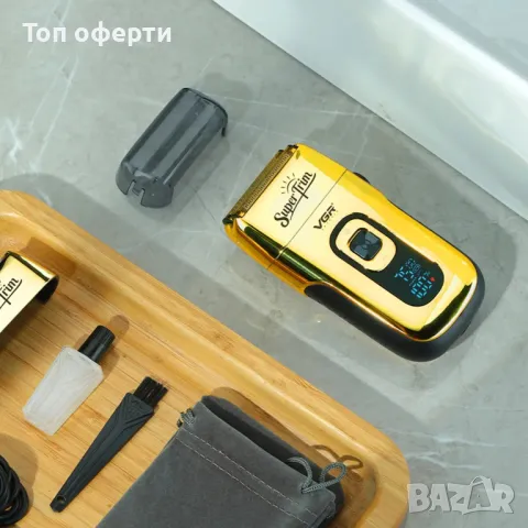 VGR v-332 Професионален Висок Клас Шейвър тример брада, снимка 3 - Градинска техника - 48824866