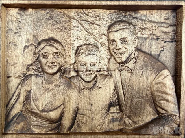Дърворезба по снимка - уникален подарък, снимка 12 - Други - 55319230