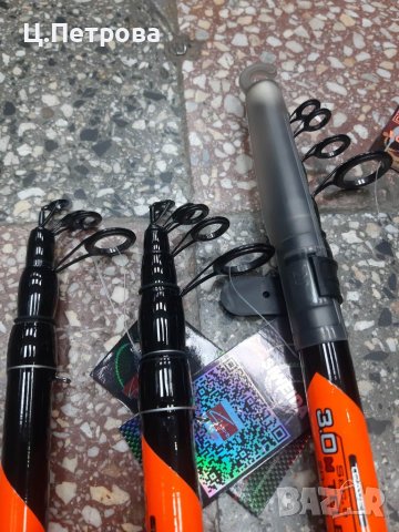 Телескопична въдица Siweida Pantera 2.40м/2.70м/3.00м 20-70гр, снимка 3 - Въдици - 40370091