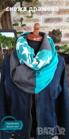 1 шал в няколко варианта, снимка 8 - Шалове - 30730665