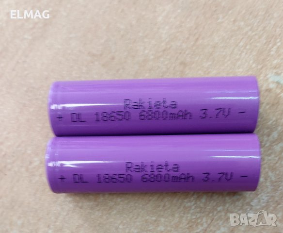 	Li-Ion ЛИТИЕВО-ЙОННИ АКУМУЛАТОРИ DL-18650 6800mAh ; 3,7V, снимка 4 - Друга електроника - 37933677