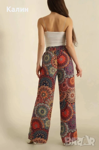 Дамски летен панталон - Бохо стил - 20€, снимка 2 - Панталони - 54073673