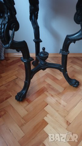 Стара викторианска мраморна маса за шах 19век, снимка 12 - Антикварни и старинни предмети - 42758936