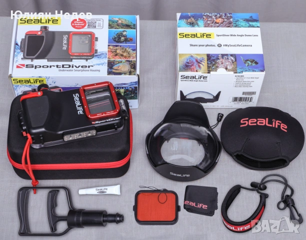 КОМПЛЕКТ ЗА ПОДВОДНО СНИМАНЕ С ТЕЛЕФОН, снимка 2 - Други спортове - 52845455