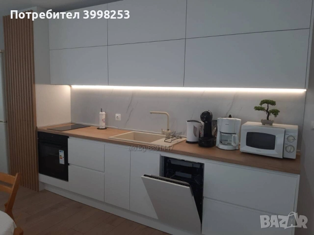 На Море в Бургас - луксозен тристаен апартамент с паркомястоо, снимка 4 - Квартири, нощувки - 53288014