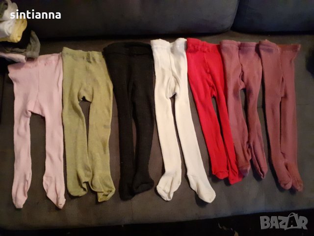 Чорпогащници 6-12м Нови 15 бр - 25 лв общо, снимка 2 - Бебешки чорапи - 30237770