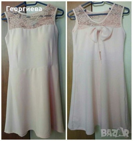 Красива рокля с панделка👗🍀XS,S👗🍀091