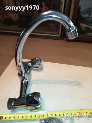 СМЕСИТЕЛ ЗА СТЕНА С ДВЕ ВРЪТКИ 0505231630, снимка 9 - Смесители - 40602333