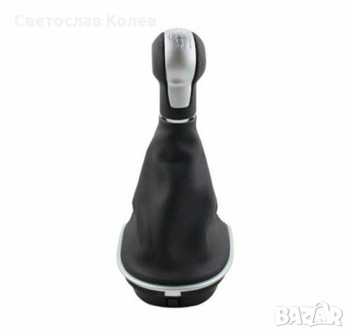 Топка скоростен лост с маншон Seat Leon Сеат Леон 2 Toledo Толедо 3 Алтеа Altea 6 скорости, снимка 2 - Аксесоари и консумативи - 30510533