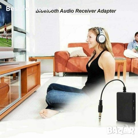 Безжичен Bluetooth Audio Receiver AUX адаптерс 3,5 мм жак,Универсален,Радио за кола, снимка 6 - Ресийвъри, усилватели, смесителни пултове - 42901537