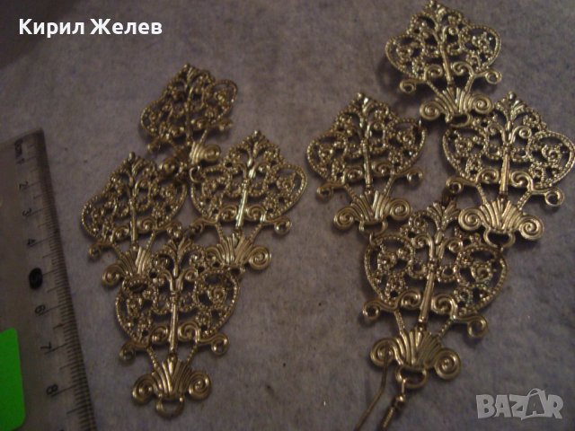 МНОГО КРАСИВИ СРЕБРИСТИ ФИЛИГРАНЕН АРТ СТИЛ ОБЕЦИ 46211, снимка 8 - Обеци - 36596878